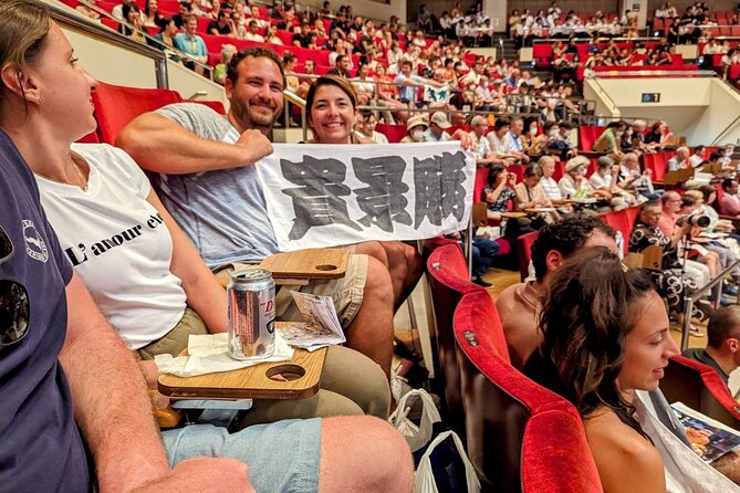 Tokyo: Grand Sumo May Tournament - Chanko-nabe near the arena