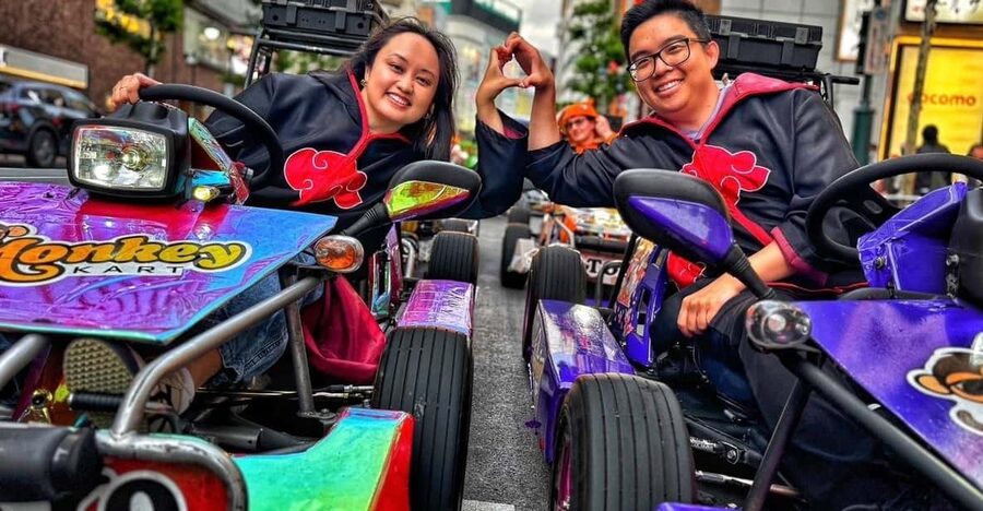 Tokyo: Guided Go Kart Tour from Harajuku to Shibuya Crossing