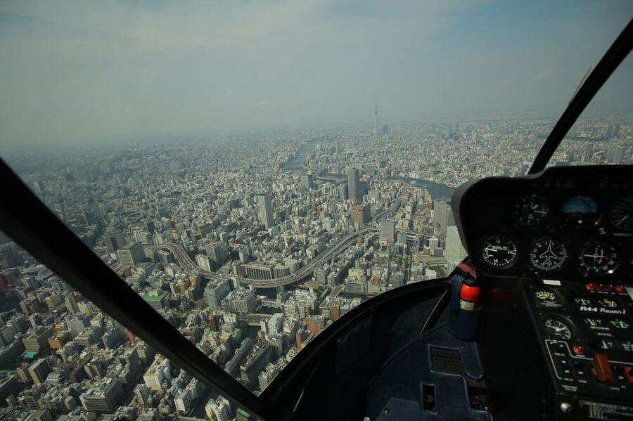 Tokyo: Guided Helicopter Ride - The 20-minute flight: Tokyo Tower and Skytree