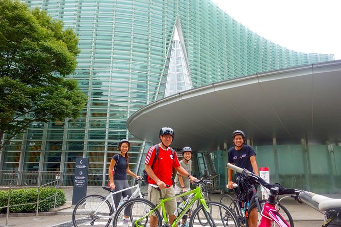 Tokyo Guided Small-Group Biking Tour - Finishing above Shinjuku