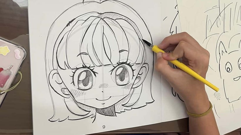 Tokyo/Ikebukuro Manga lesson by acitive pro-Manga artists - Key points at a glance