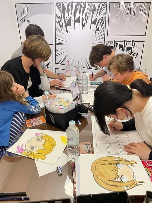 Tokyo/Ikebukuro Manga lesson by acitive pro-Manga artists - The opening lesson: manga history and working life
