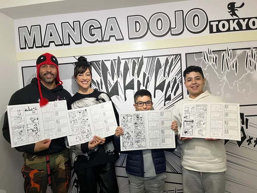 Tokyo/Ikebukuro Manga lesson by acitive pro-Manga artists - Creating a short story comic together