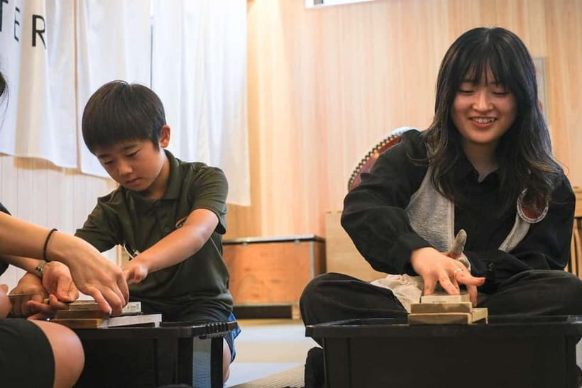 Tokyo: Knife Making Workshop (Sharpening, Engraving) - Key points to know before you book