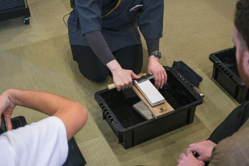 Tokyo: Knife Making Workshop (Sharpening, Engraving) - Is $161 a fair price?
