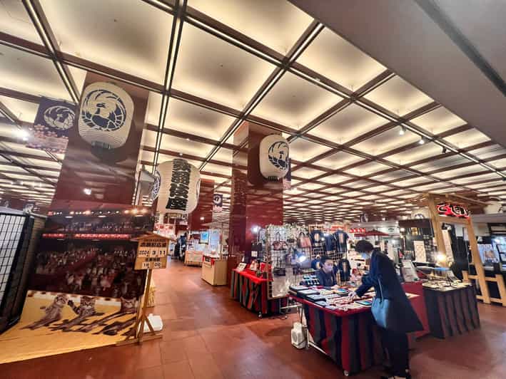 Tokyo: Learn about Japanese Traditional art KABUKI in Ginza - The souvenir stop is more useful than a quick gift shop visit