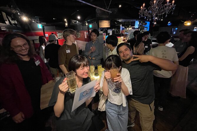 Tokyo Local Friends Solo attend Party All We Can Drink in Shibuya - The shuffle-card system keeps conversation moving