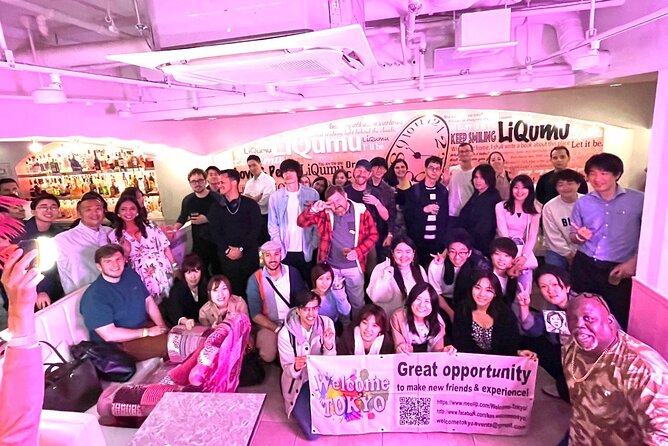 Tokyo Local Friends Solo attend Party All We Can Drink in Shibuya - Photos and party games add a little structure
