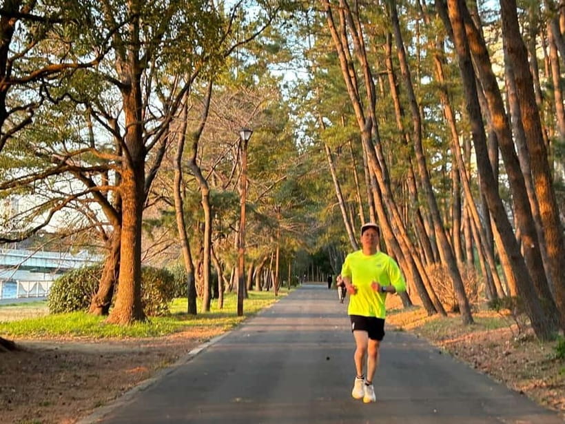 Tokyo : Local Secret "Gym" Running tour - The old Tokaido Road gives the run a sense of place