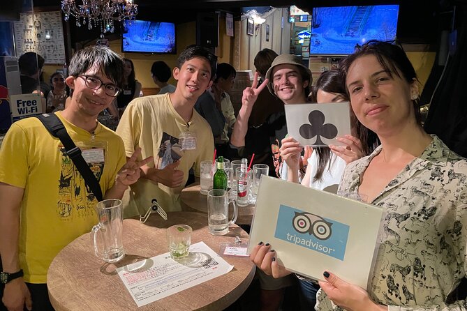 Tokyo Locals & Traveller can come alone Party experience Shibuya - The food is a small extra, not a meal
