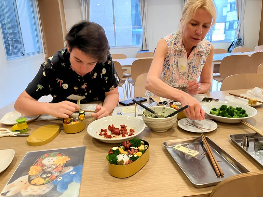 Tokyo: Making a bento box with cute character look - Timing, cancellation, and small practical points