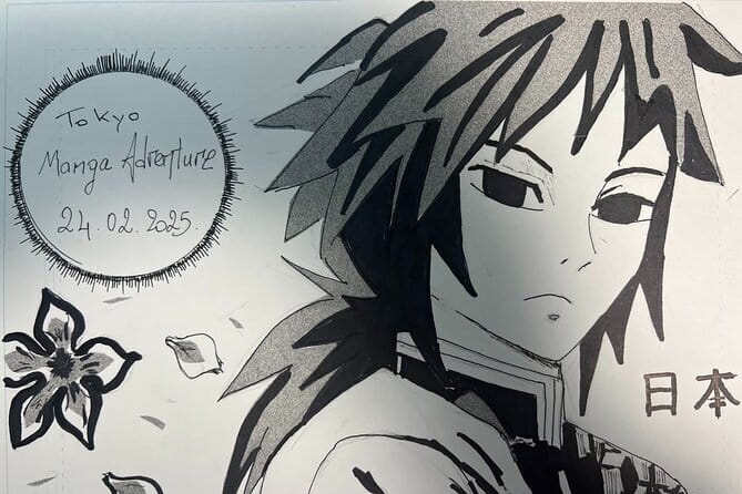 Tokyo Manga Drawing Experience Pro Artist Workshop & MangaHistory - Starting in Hiroo with a blank page