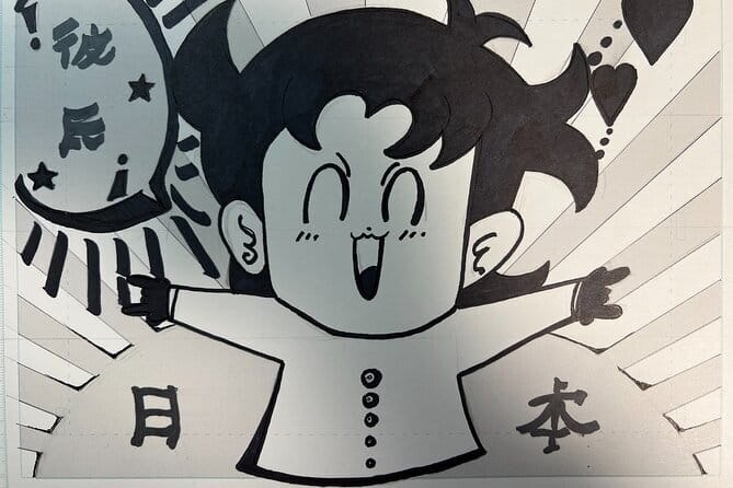 Tokyo Manga Drawing Experience Pro Artist Workshop & MangaHistory - Choosing a character or creating your own story