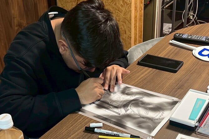 Tokyo Manga Drawing Experience Pro Artist Workshop & MangaHistory - A short introduction to manga culture