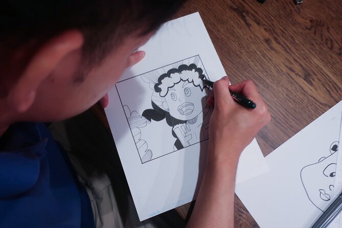 Tokyo Manga Drawing Workshop Guided by Active Pro Manga Artist - The instructors and the value of translation