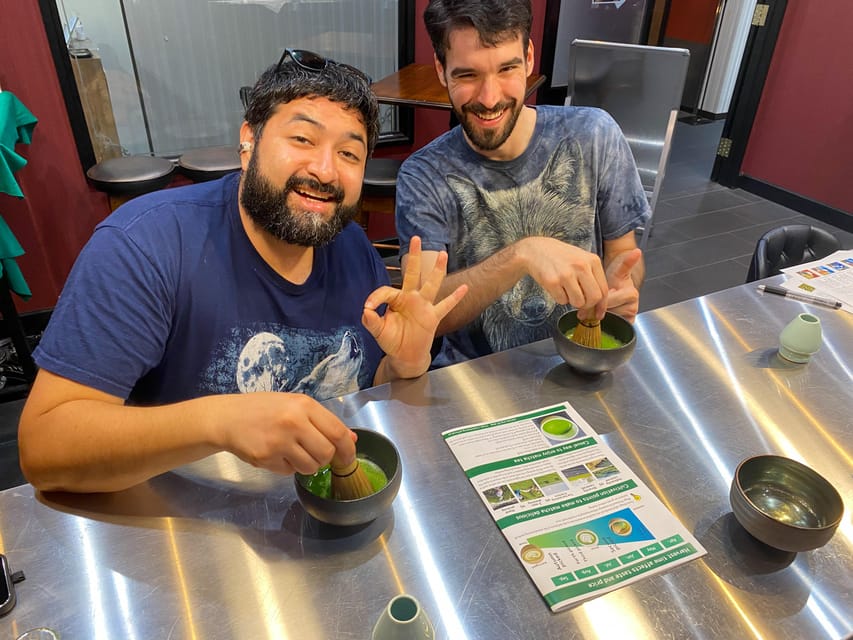Tokyo: Matcha Tasting and Making Experience - Lattes and sweets make the ending approachable