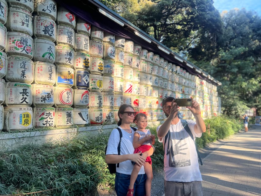 Tokyo: Meiji Jingu Shrine and Shinto Culture Walking Tour - Sake barrels and wine barrels tell a wider story