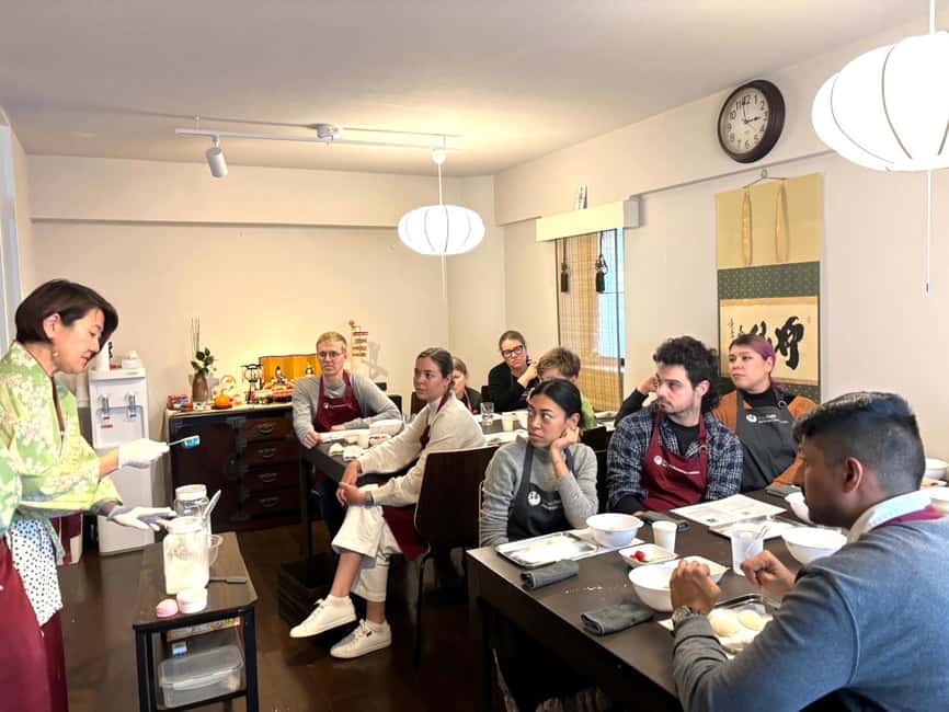 Tokyo: Mochi-Making Class in a Private Studio - Key points to know before you book