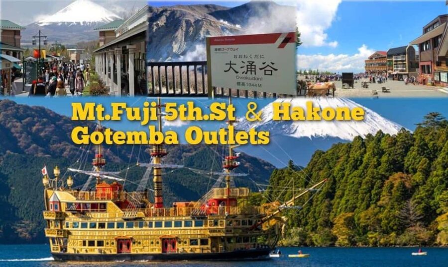 Tokyo: Mount Fuji, Gotemba & Hakone Day Trip by Luxury Bus - Key points to know before booking