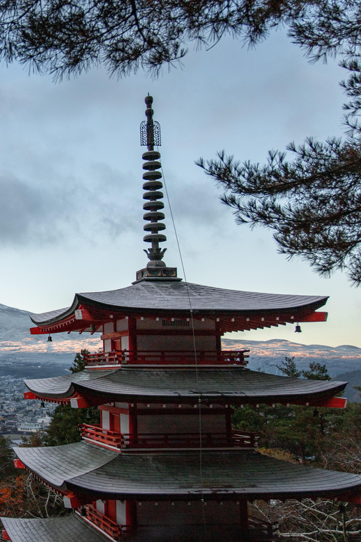 Tokyo: Mount Fuji & Hakone Private Tour with Guide - Chureito Pagoda, the classic photograph