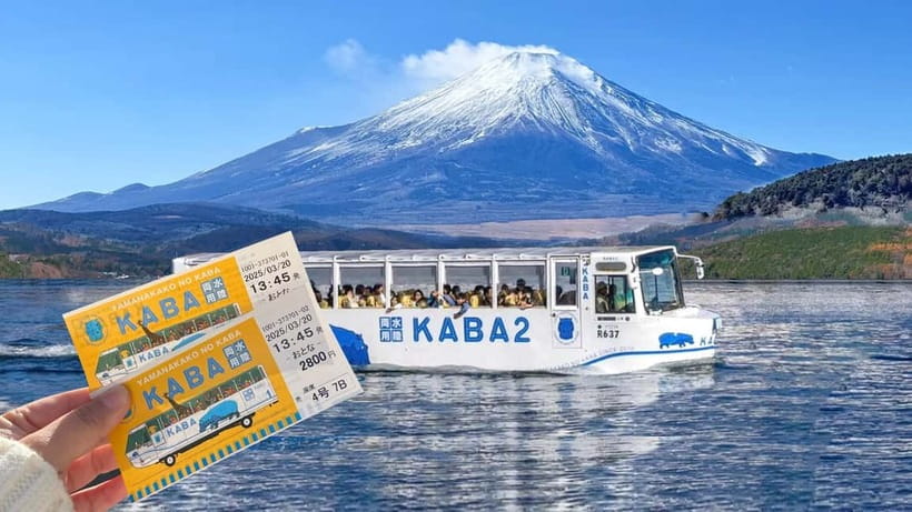 Tokyo: Mount Fuji Views and KABA Amphibious Bus Day Tour - Why the KABA bus is the day’s big attraction
