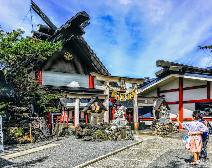 Tokyo Mt Fuji 5th St & Hakone Cruise Bus Tour w/Bullet Train - Hakone Ropeway and the volcanic mountain views