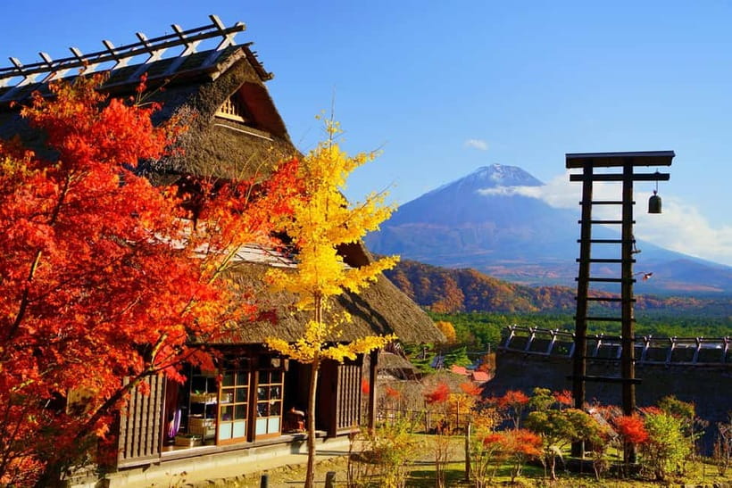 Tokyo: Mt. Fuji, Arakurayama Sengen Park, Oshino Hakkai Tour - Arakurayama Sengen Park and the Fuji postcard view