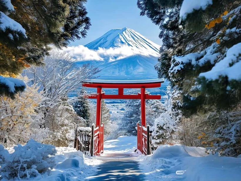 Tokyo: Mt. Fuji & Lake Kawaguchi Instagram Full Day Trip - Arakurayama Sengen Park and the 397-step climb