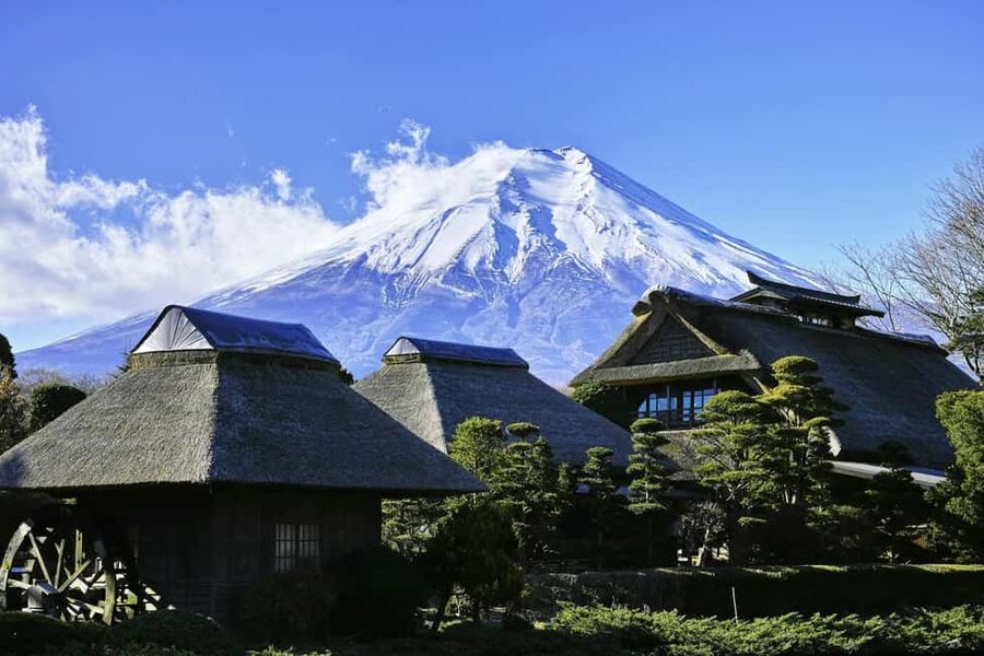 Tokyo: Mt. Fuji & Lake Kawaguchi Private Tour with Transfer - Chureito Pagoda and the classic Fuji photograph