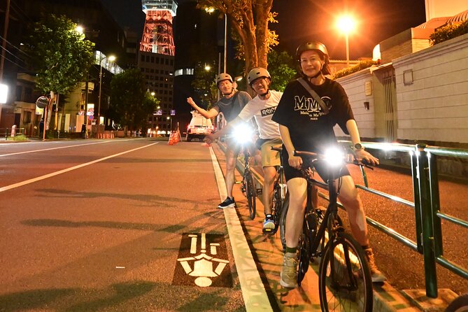 Tokyo Night Bike Tour: From Shibuya to Tokyo Tower via Roppongi - Aoyama Cemetery Is the Quiet Surprise