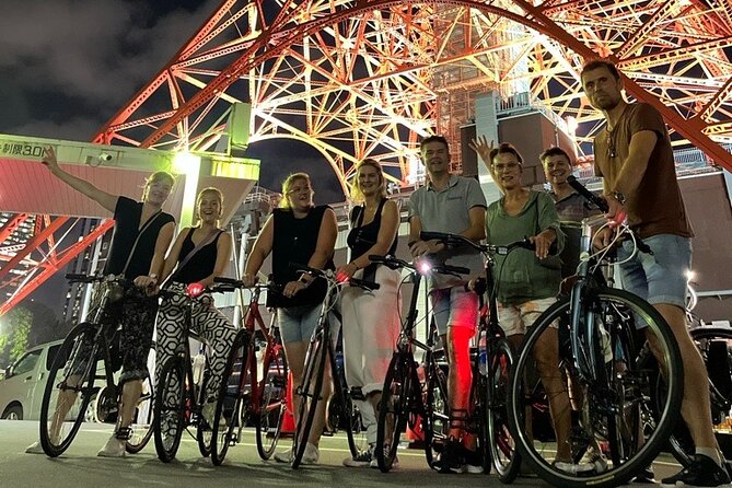 Tokyo Night Bike Tour: From Shibuya to Tokyo Tower via Roppongi