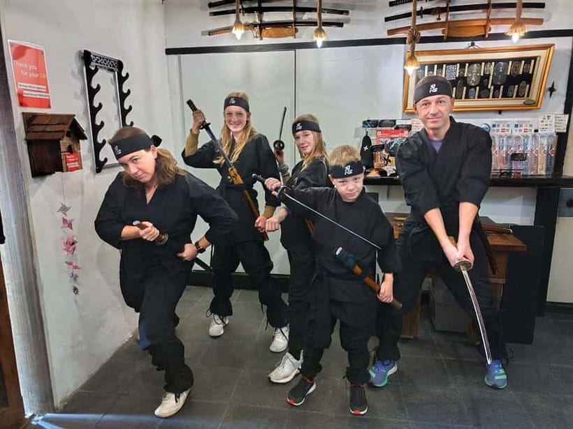 Tokyo: Ninja Experience Cafe Asakusa - Three Weapons, Three Different Kinds of Fun