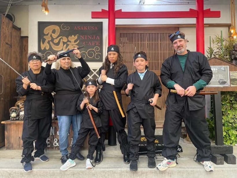 Tokyo: Ninja Experience Cafe Asakusa