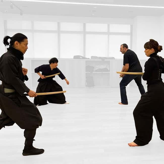 Tokyo: Ninja Sword Fighting Experience - Paired training with a professional ninja