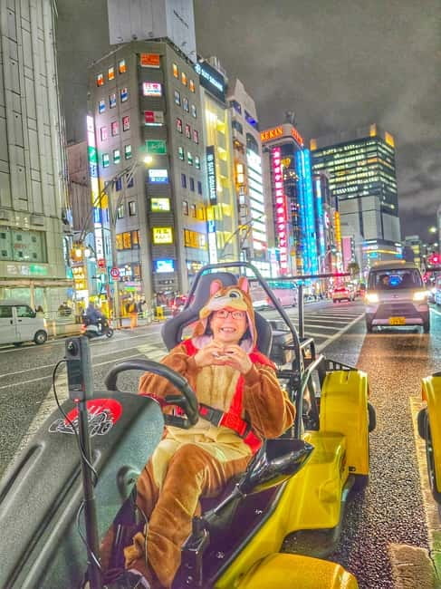 Tokyo Oldtown: Historic Landmarks Go Kart Tour (100 Minutes) - Cameras, costumes, and what you receive