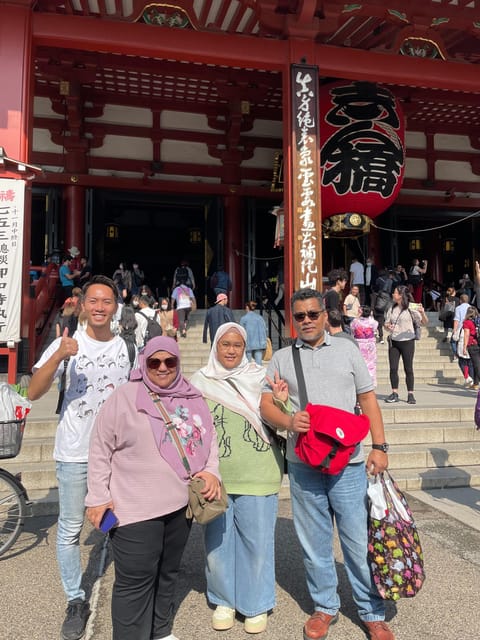 Tokyo: Private Customized 1 day Tour with Local Guides - Walking, trains, heat, and family pace