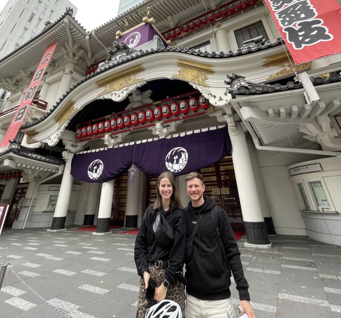 Tokyo: Private Cycling Tour with cute E-bike - Ginza bread and the city’s polished side