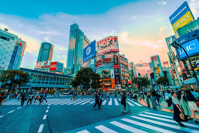 Tokyo Private Full-Day Tour by Car or Van - Shibuya Crossing delivers the classic Tokyo moment