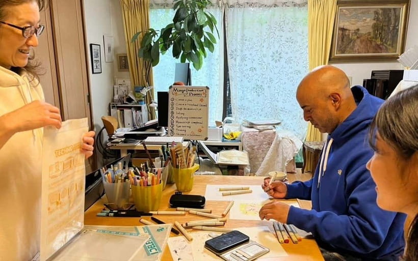 Tokyo: Private Manga Drawing Class with Professional Artist - Choose an activity that matches your drawing level