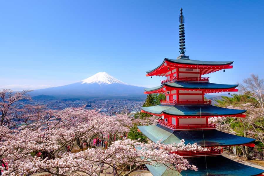 Tokyo: Private Mt.Fuji Day Trip with English-Speaking Driver - Chureito Pagoda and the classic Fuji photograph
