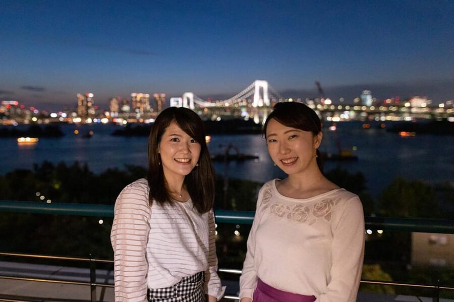 Tokyo: Private Night Tour with English-Speaking Driver - Odaiba and the Rainbow Bridge at Sunset