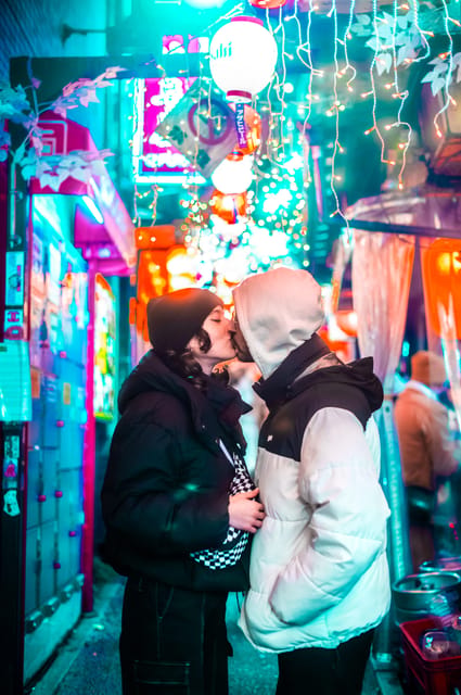 Tokyo Private photo tour with Nightstreet Neon photographer - Tokyo after dark, framed by Hiroyuki Okawara