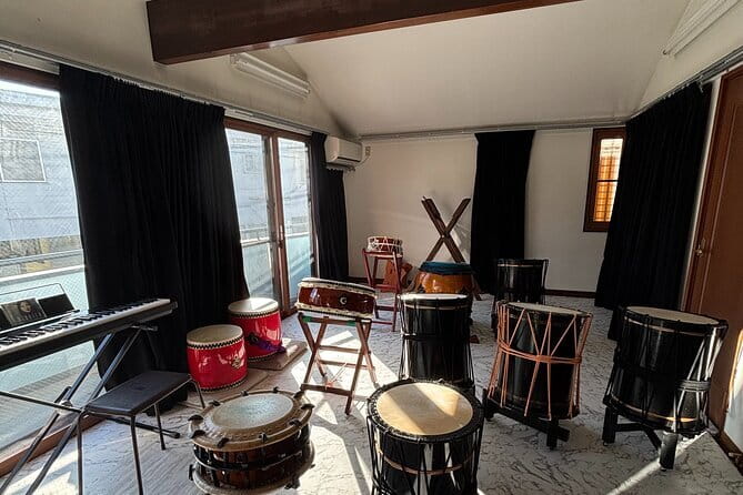 Tokyo's Authentic and Finest Taiko Drumming Workshop - Location, timing, and planning your day