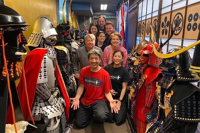 Tokyo Samurai Armor Experience in a Photo Studio - Who will enjoy this most?