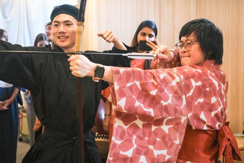 Tokyo Samurai Experience: Kyudo (Archery) and Swordsmanship - A short history lesson with a playful rank system