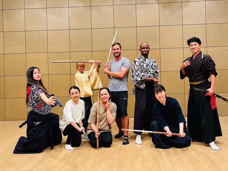 Tokyo: Samurai Experience with a real sword - Zarei, the Formal Start to the Lesson