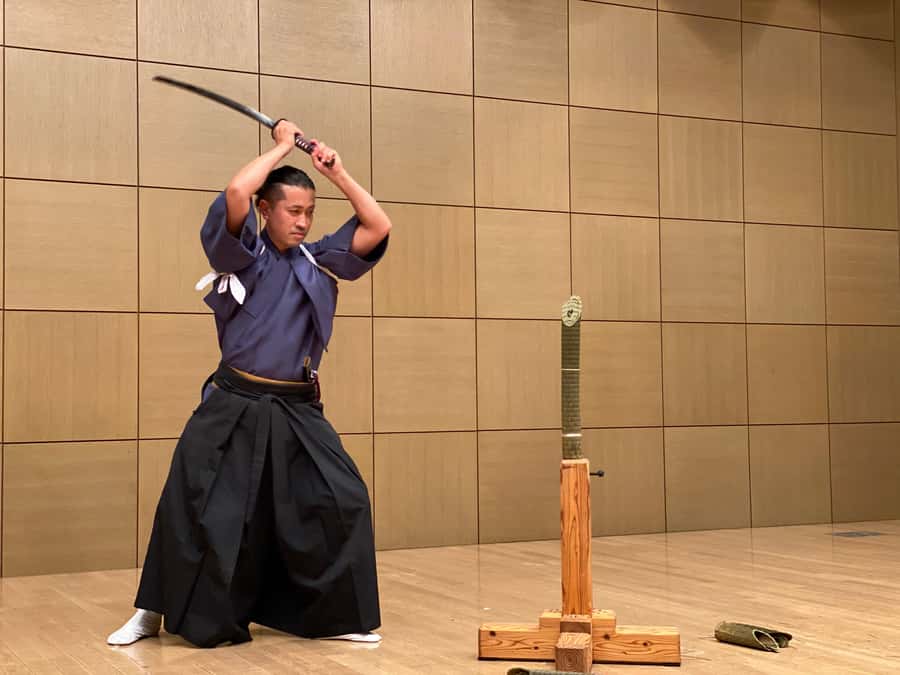 Tokyo: Samurai Experience with a real sword - The Sword-to-Sword Combat Exercise