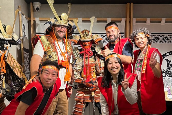 Tokyo Samurai Spirit: Create Sushi & Witness a Samurai Sword Show - What happens during the 80-minute session