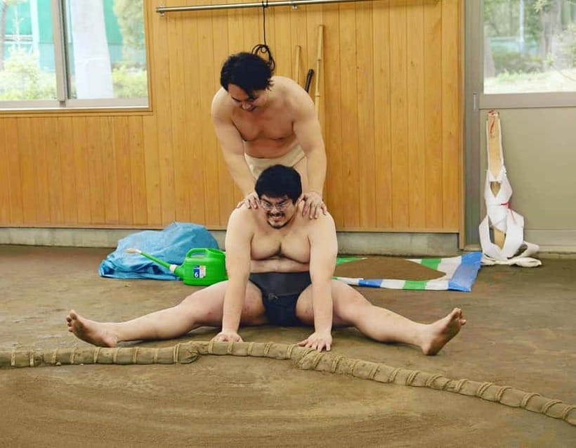 Tokyo: Sanctuary Authentic Grand Sumo Experience & Training - Wearing the mawashi, or staying in your clothes
