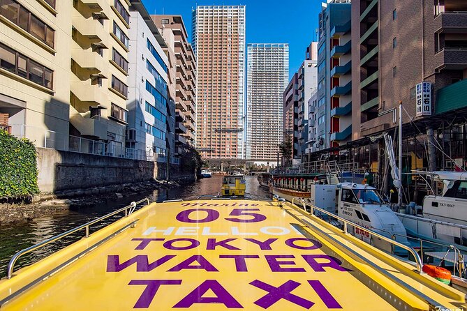 Tokyo: Scenic Bay Cruise with Local Guide on Private Boat - A distant look at Tokyo Skytree